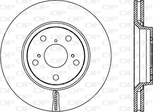 Open Parts BDA2365.20 - Əyləc Diski furqanavto.az