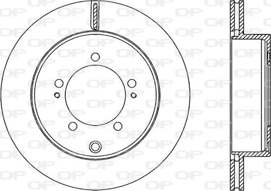 Open Parts BDR2360.20 - Əyləc Diski furqanavto.az