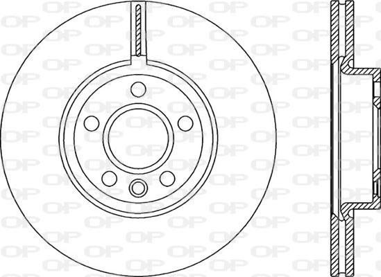 Open Parts BDA2302.20 - Əyləc Diski furqanavto.az