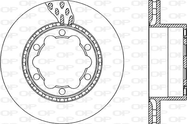 Open Parts BDA2326.20 - Əyləc Diski furqanavto.az