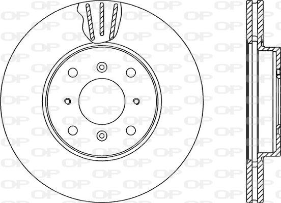 Open Parts BDR2265.20 - Əyləc Diski furqanavto.az