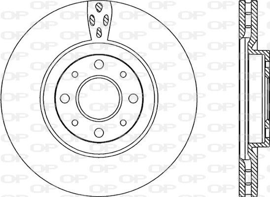 Open Parts BDA2217.20 - Əyləc Diski furqanavto.az