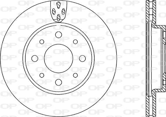 Open Parts BDA2234.20 - Əyləc Diski furqanavto.az