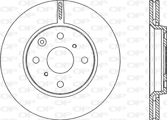 Open Parts BDR2228.20 - Əyləc Diski furqanavto.az