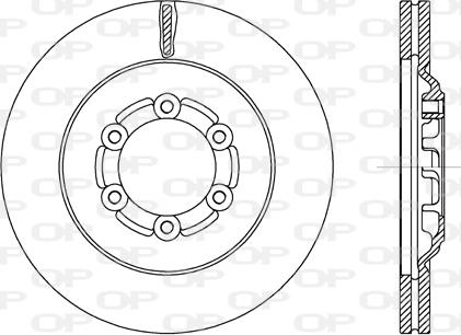 Open Parts BDA2711.20 - Əyləc Diski furqanavto.az