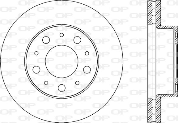 Open Parts BDA2786.20 - Əyləc Diski furqanavto.az