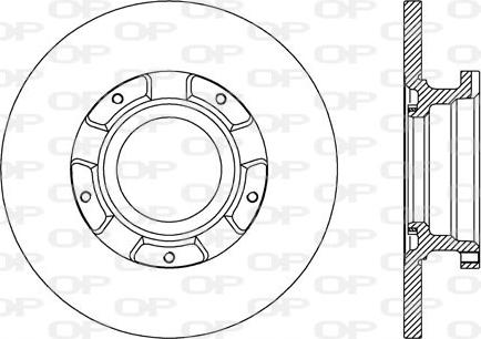 Open Parts BDA2735.10 - Əyləc Diski furqanavto.az