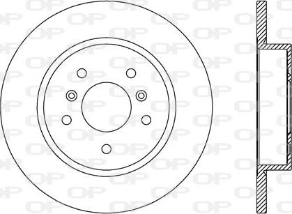 Open Parts BDA2726.10 - Əyləc Diski furqanavto.az