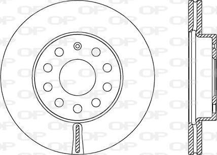 Blue Print ADV184377 - Əyləc Diski furqanavto.az