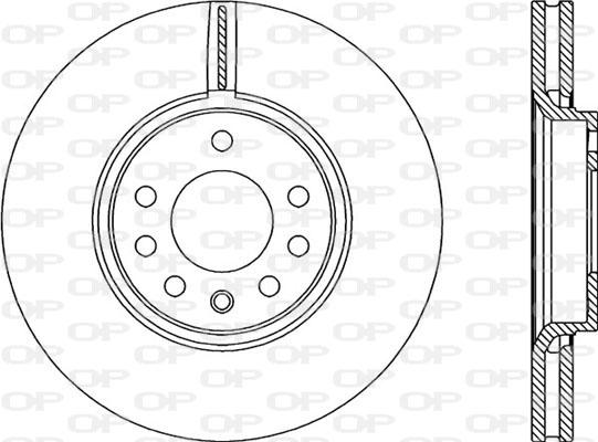 Open Parts BDR1990.20 - Əyləc Diski furqanavto.az