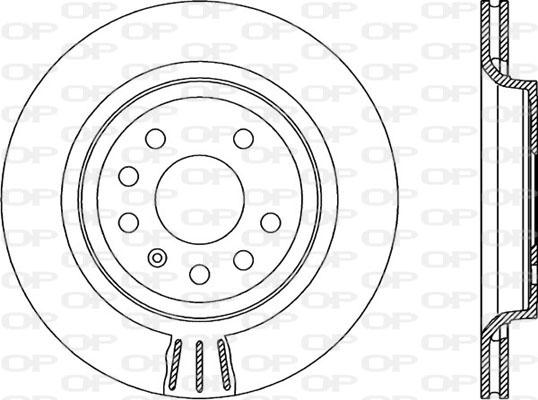 Open Parts BDR1992.20 - Əyləc Diski furqanavto.az