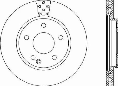 Open Parts BDR195120 - Əyləc Diski furqanavto.az