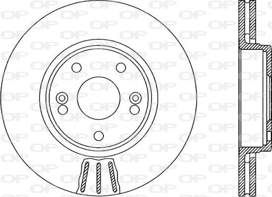 Open Parts BDR1958.20 - Əyləc Diski furqanavto.az