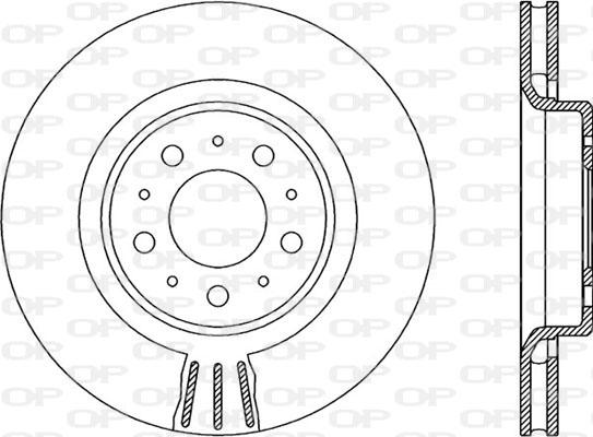 Open Parts BDR1965.20 - Əyləc Diski furqanavto.az