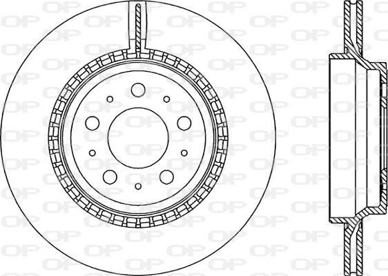 Open Parts BDR1975.20 - Əyləc Diski furqanavto.az