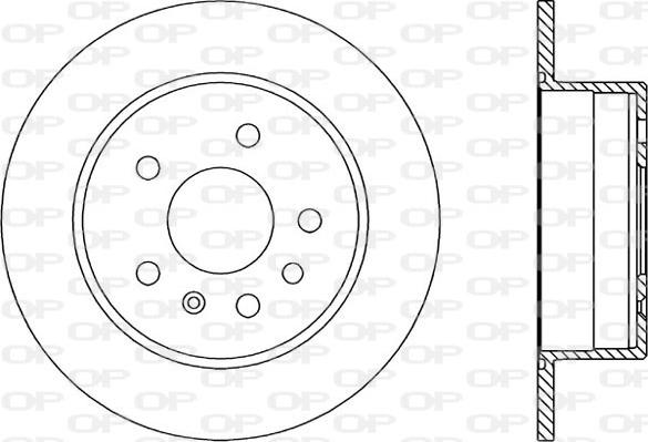 Open Parts BDR1408.10 - Əyləc Diski furqanavto.az