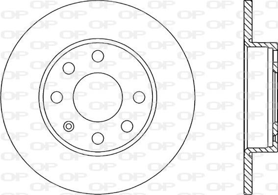 Open Parts BDR1402.10 - Əyləc Diski furqanavto.az