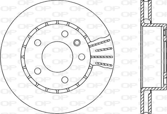 Open Parts BDR1407.20 - Əyləc Diski furqanavto.az