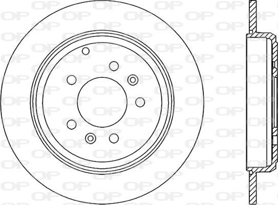 Open Parts BDR1434.10 - Əyləc Diski furqanavto.az