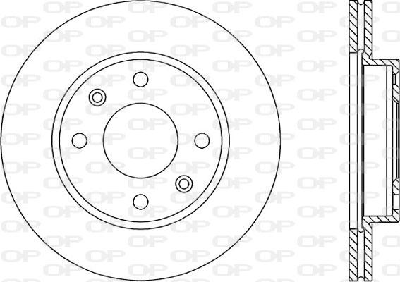 Open Parts BDR1430.20 - Əyləc Diski furqanavto.az