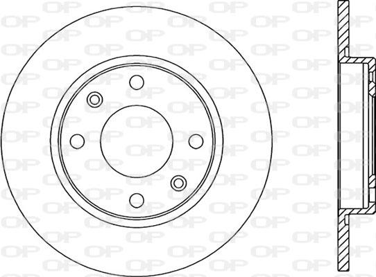 Open Parts BDR1431.10 - Əyləc Diski furqanavto.az