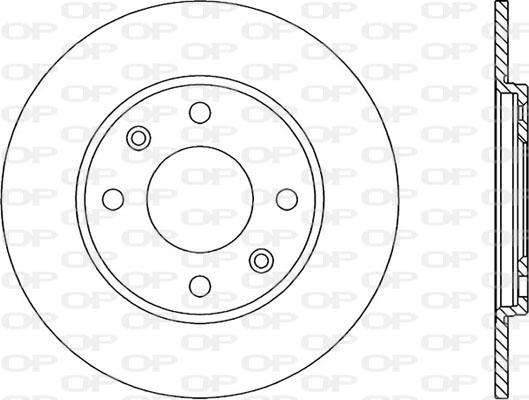 Open Parts BDR1433.10 - Əyləc Diski furqanavto.az