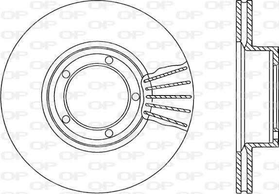 Open Parts BDR1664.20 - Əyləc Diski furqanavto.az