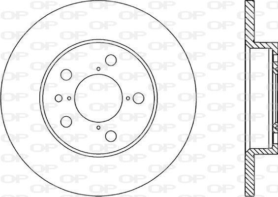 Open Parts BDR1662.10 - Əyləc Diski furqanavto.az