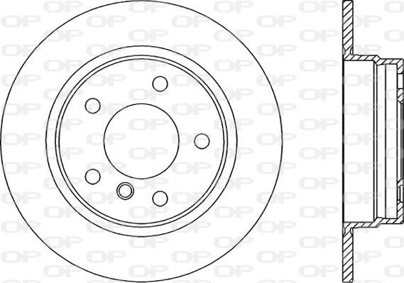 Open Parts BDR1094.10 - Əyləc Diski furqanavto.az