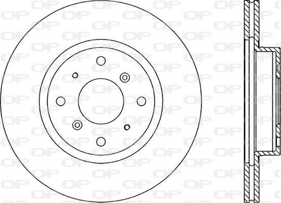 Open Parts BDR1052.20 - Əyləc Diski furqanavto.az