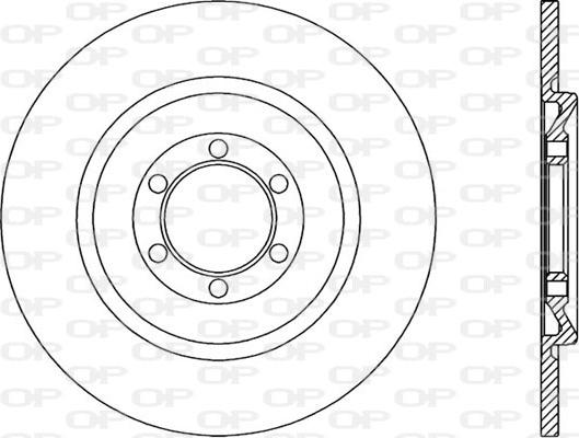 Open Parts BDR1003.10 - Əyləc Diski furqanavto.az