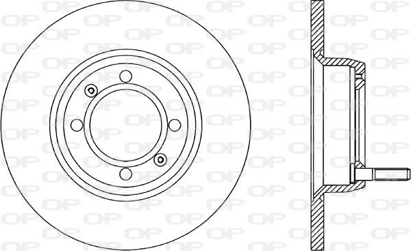 Open Parts BDR1011.10 - Əyləc Diski furqanavto.az