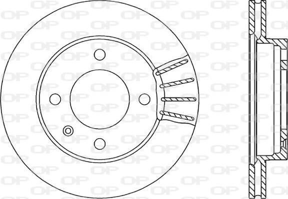 Open Parts BDR1158.20 - Əyləc Diski furqanavto.az