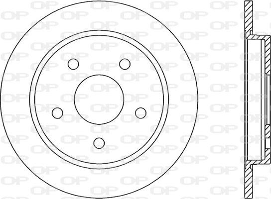 Open Parts BDR1164.10 - Əyləc Diski furqanavto.az