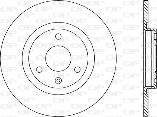 Open Parts BDR1108.10 - Əyləc Diski furqanavto.az