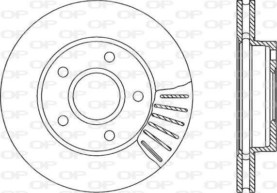 Open Parts BDR1189.20 - Əyləc Diski furqanavto.az