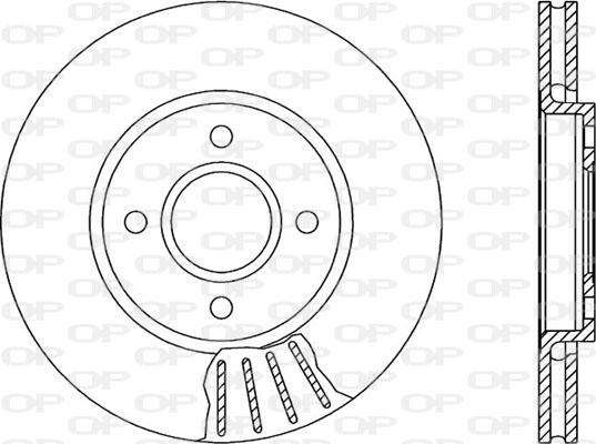 Open Parts BDR1177.20 - Əyləc Diski furqanavto.az