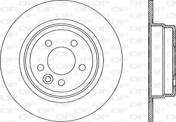 Open Parts BDR1894.10 - Əyləc Diski furqanavto.az