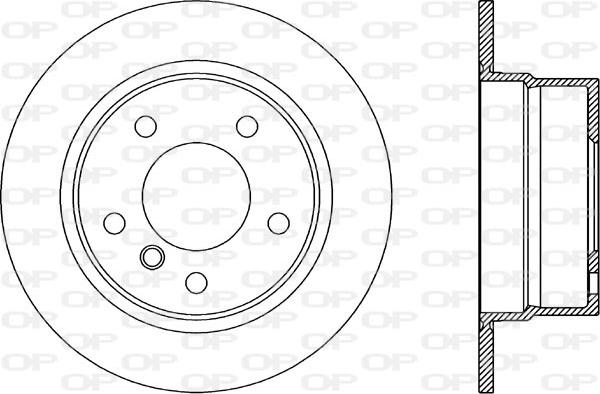 Open Parts BDR1890.10 - Əyləc Diski furqanavto.az