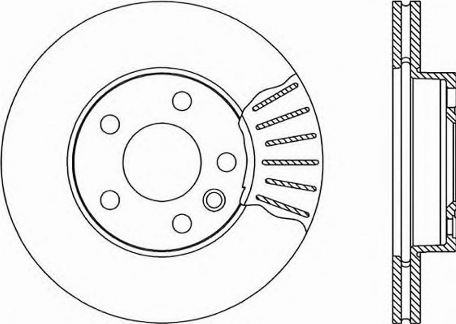 Open Parts BDR1843.20 - Əyləc Diski furqanavto.az