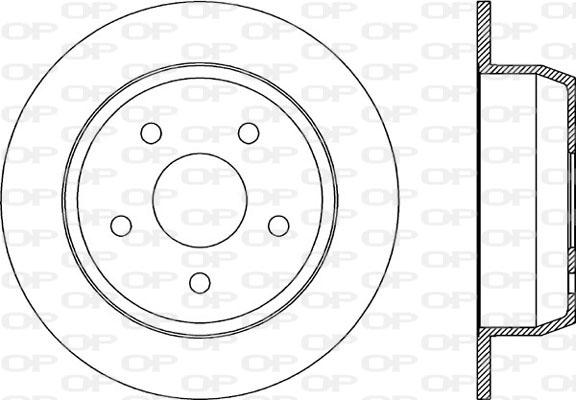 Open Parts BDR1862.10 - Əyləc Diski furqanavto.az