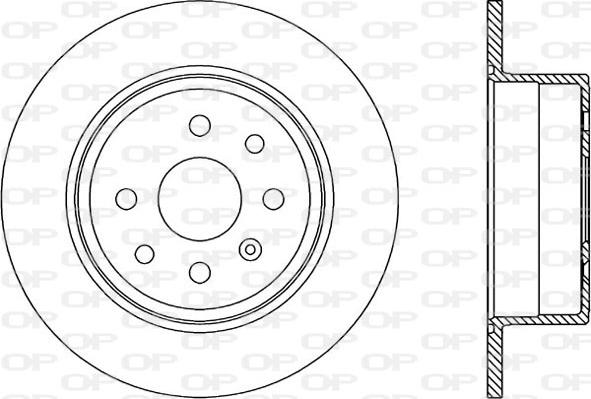 Open Parts BDR1804.10 - Əyləc Diski furqanavto.az