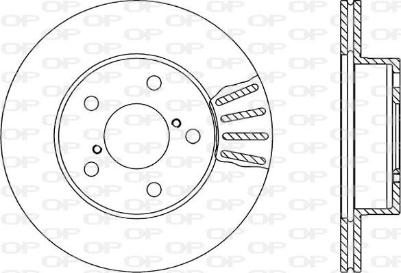 Open Parts BDR1818.20 - Əyləc Diski furqanavto.az