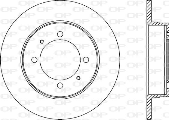 Open Parts BDR1335.10 - Əyləc Diski furqanavto.az