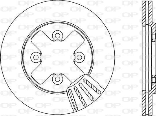 Open Parts BDR1371.20 - Əyləc Diski furqanavto.az