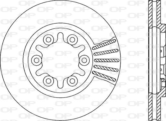 Open Parts BDR1378.20 - Əyləc Diski furqanavto.az