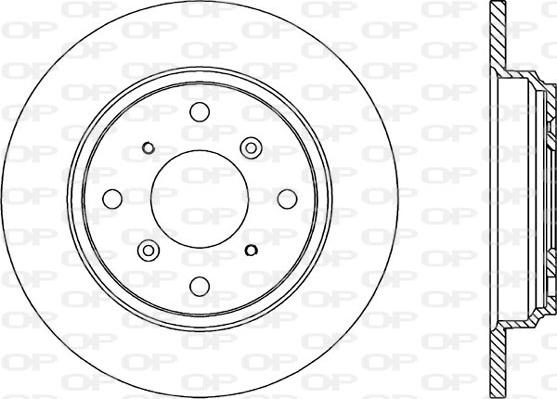 Open Parts BDR1218.10 - Əyləc Diski furqanavto.az