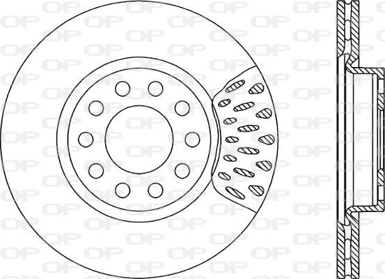 Open Parts BDR1232.20 - Əyləc Diski furqanavto.az