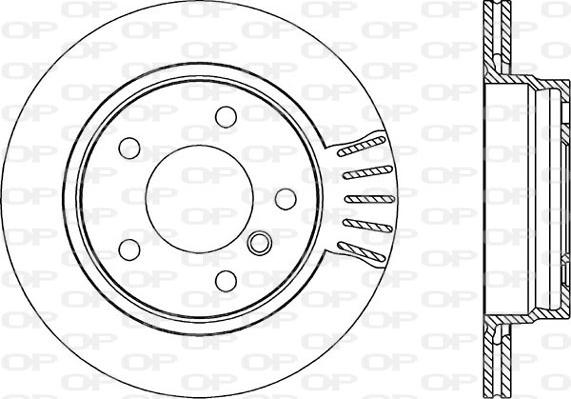 Open Parts BDR1755.20 - Əyləc Diski furqanavto.az