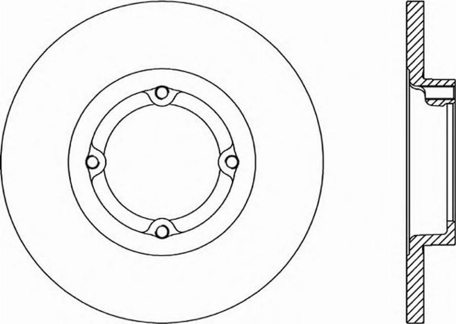 Open Parts BDR1765.10 - Əyləc Diski furqanavto.az